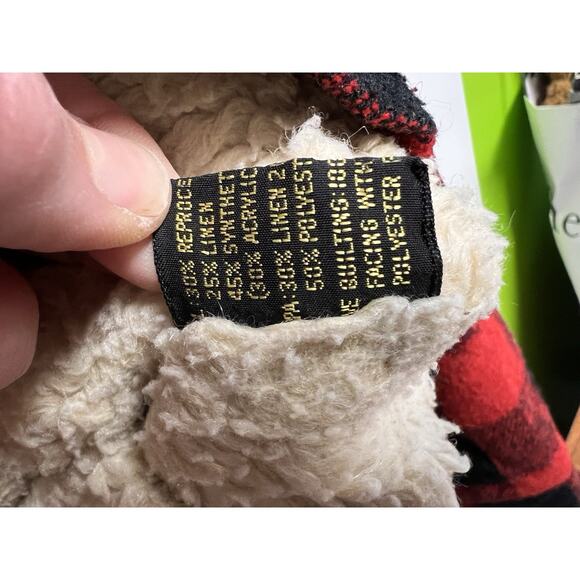 ASO Vintage 70s Mens L Buffalo Plaid Wool Hunting Coat Alternative Ed Gein - Picture 6 of 16